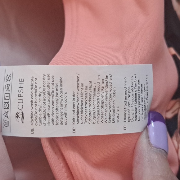 NWT CUPSHE SWIMSUIT - Picture 9 of 11